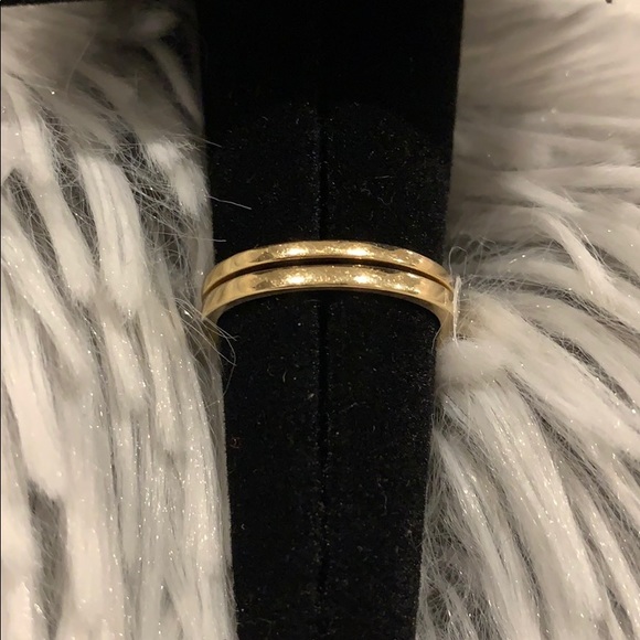 14KP Diamond and Gold Engagement Ring Set - Picture 5 of 8